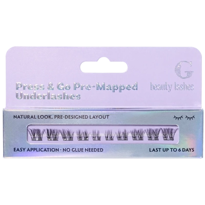 G Beauty Lashes Press & Go Pre-mapped Underlashes - Spark