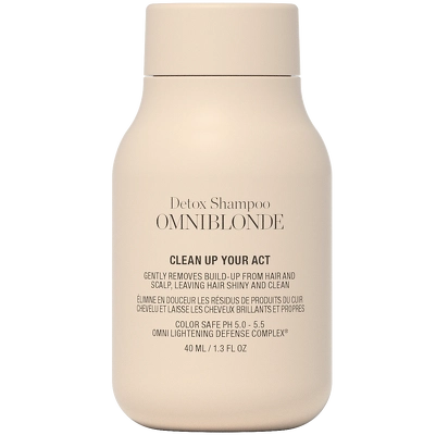 Omniblonde Clean Up Your Act Detox Shampoo 40 ml