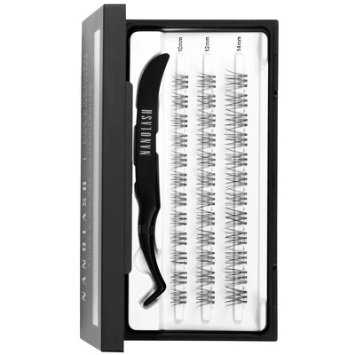 Nanolash DIY Eyelash Extensions Stick & Go Pre-glued Lashes - Innocent