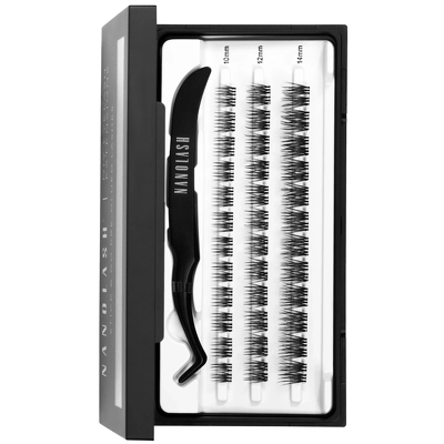 Nanolash DIY Eyelash Extensions Stick & Go Pre-glued Lashes - Heartbreaker