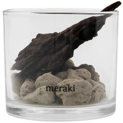 Meraki Lavastone & Wood Diffuser - Black