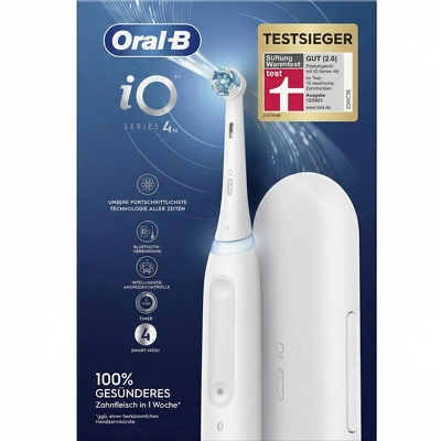 Oral-B iO Series 4 Electric Toothbrush - Quite White