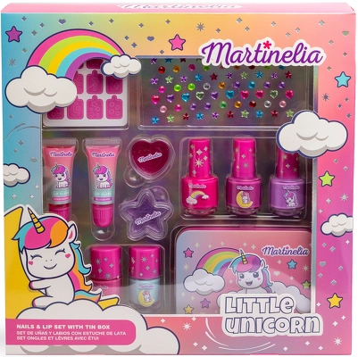Martinelia Little Unicorn Nail & Lip Set With Tin Box
