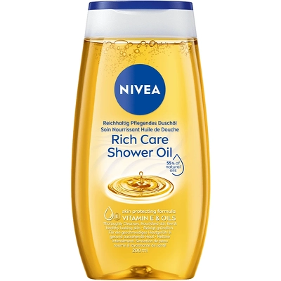 Nivea Rich Care Shower Oil 200 ml