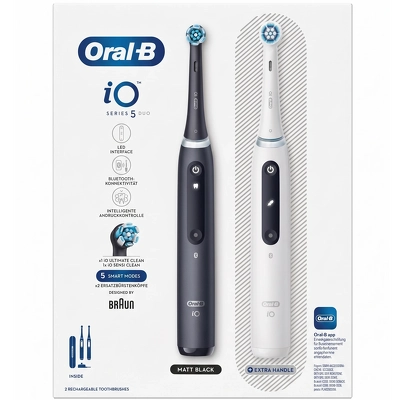 Oral-B iO5 Duo Electric Toothbrush 2 Pieces
