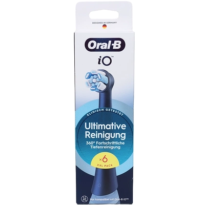 Oral-B IO Ultimate Clean Refill 6 Pieces - Black