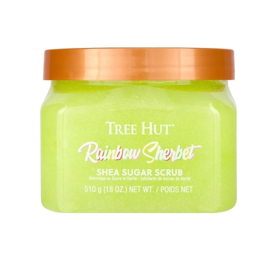 Tree Hut Shea Sugar Scrub Rainbow Sherbet 510 g