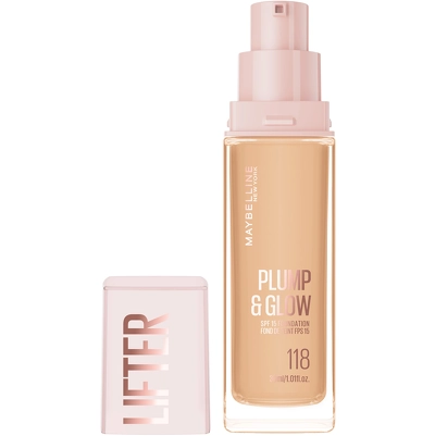 Maybelline Lifter Plump & Glow Foundation 30 ml - 118