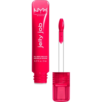 NYX Prof. Makeup Jelly Job Lip Gloss 8 ml - 14 Cherry Jelly