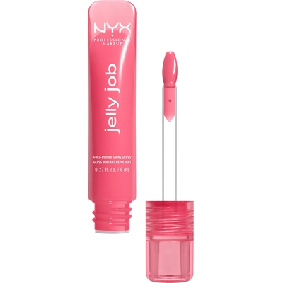NYX Prof. Makeup Jelly Job Lip Gloss 8 ml - 07 Jelly Blushin