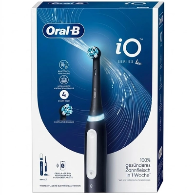 Oral-B iO Series 4 Electric Toothbrush - Matt Black
