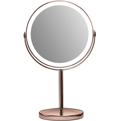 Gillian Jones Rechargeable LED Table Mirror X1/X10 - Copper 10218-84