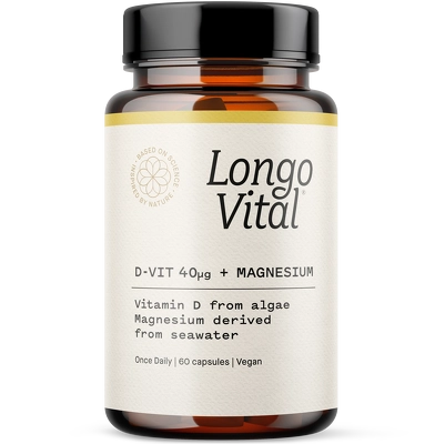 LongoVital D-Vit 40 + Magnesium 60 Pieces