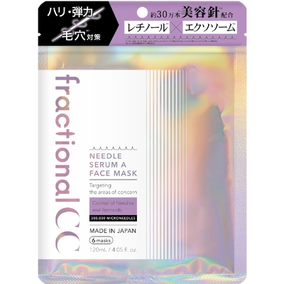 Fractional CC Needle Serum A Face Mask 6 Pieces