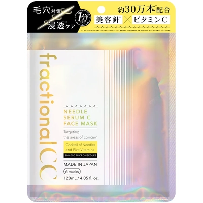Fractional CC Needle Serum C Face Mask 6 Pieces
