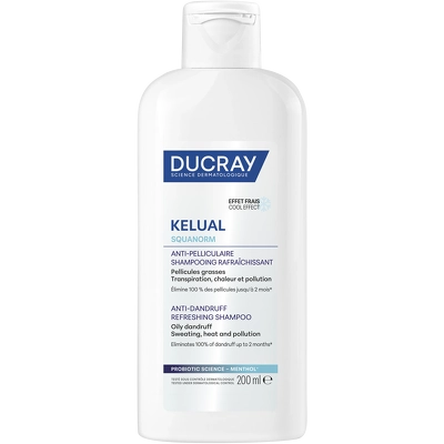 DUCRAY Kelual Squanorm Anti-Dandruff Refreshing Shampoo Oily 200 ml