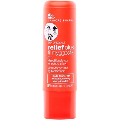 Faaborg Pharma Relief Plus Stick Til Myggestik 5,4 gr.