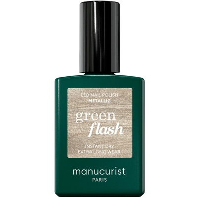 Manucurist Green Flash Nail Polish 15 ml - Metallic