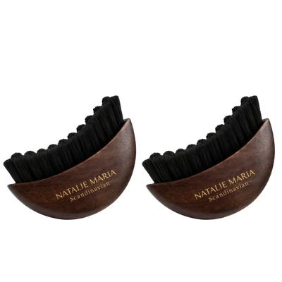 Natalie Maria Scandinavian PRO The Original - Depuff Face Brush x 2