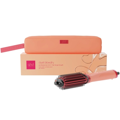 ghd Duet Blowdry 2-In-1 Hair Dryer Brush - Sun-Kissed Peach (Limited Edition)