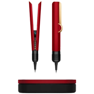 Dyson Airstrait - Red Velvet/Gold