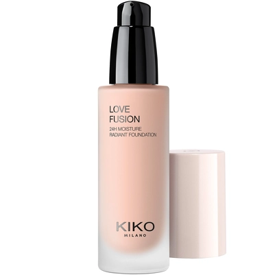 KIKO Milano Love Fusion 24H Moisture Radiant Foundation 30 ml - 3.5 Warm Rose