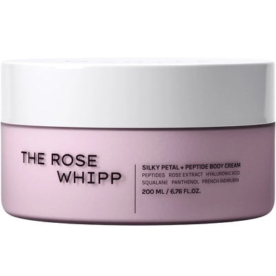 MANTLE The Rose Whipp Silky Petal + Peptide Body Cream 200 ml (Limited Edition)