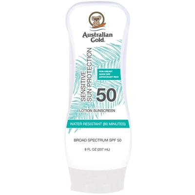 Australian Gold Sensitive Skin Lotion SPF 50 237 ml