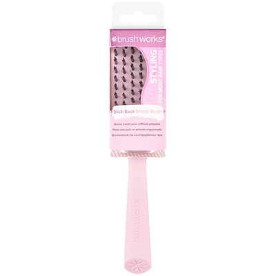Brushworks Slick Back Bristle Hair Brush