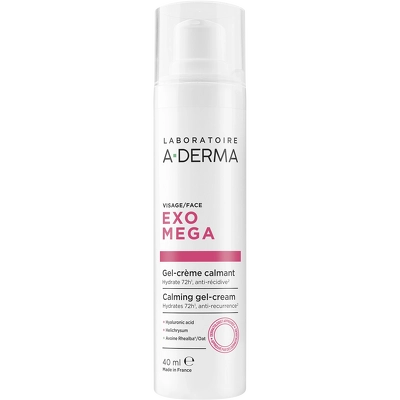 A-DERMA Exomega Face Calming Gel-Cream 40 ml