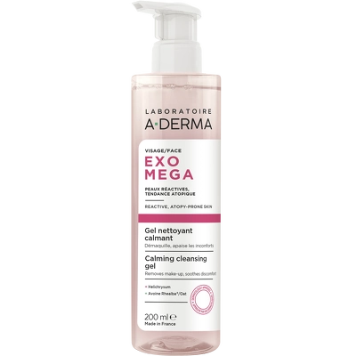 A-DERMA Exomega Calming Cleansing Gel 200 ml