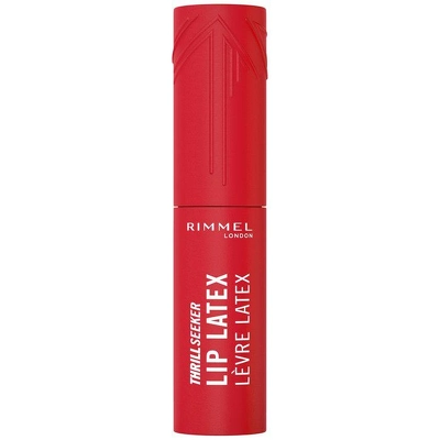 RIMMEL Thrill Seeker Lip Latex Liquid Lipstick 6 ml - 400 Rimmel Red