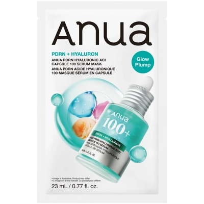 Anua PDRN Hyaluronic Acid Capsule 100 Serum Mask 1 pieces