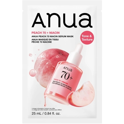 Anua Peach 70 Niacin Serum Mask 1 pieces