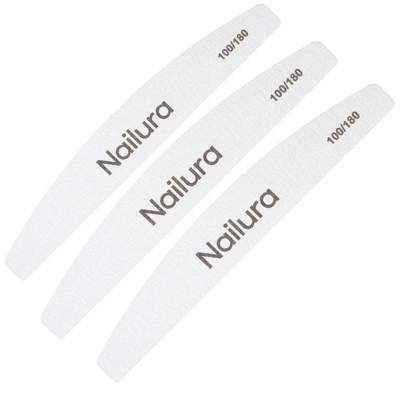 3 x Nailura Nail File 100/180
