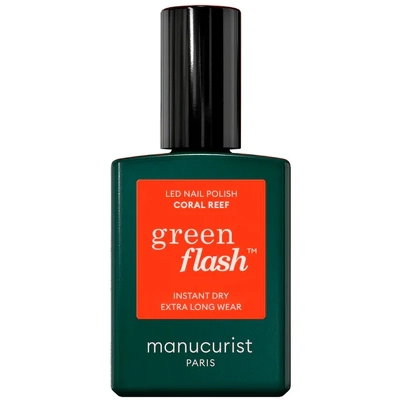Manucurist Green Flash Nail Polish 15 ml - Coral Reef