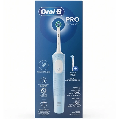 Oral-B Pro Vitality Electric Toothbrush - Light Blue
