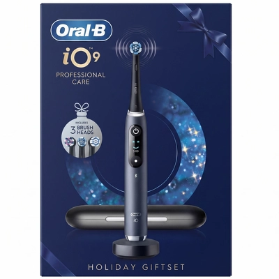 Oral-B iO9 Black Electric Toothbrush Gift Set