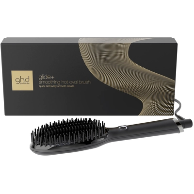 ghd Glide+ Smoothing Hot Brush - Black