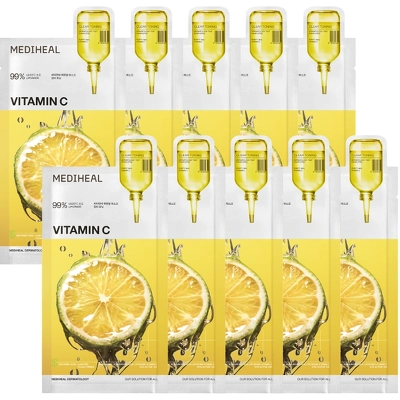 Mediheal Vitamin C Essential Mask Clear Toning 10 pieces