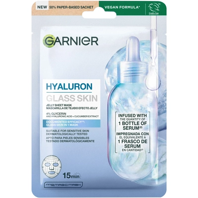 Garnier Hyaluron Glass Skin Jelly Sheet Mask 1 pieces
