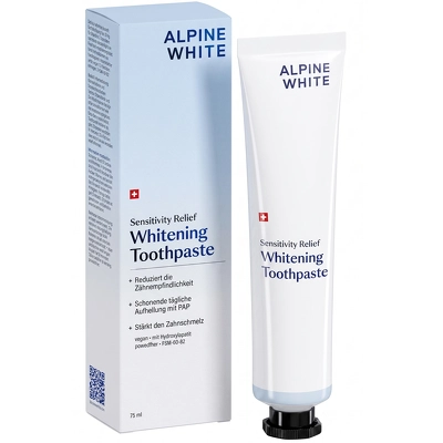ALPINE WHITE Whitening Toothpaste Sensitivity Relief 75 ml