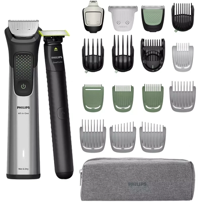 Philips All-in-One Trimmer 9000 Series 20 in 1 Trimmer - Silver/Black