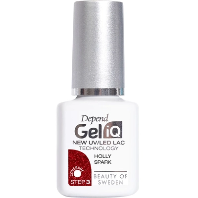 Depend Cosmetic Gel iQ Polish Step 3 - 5 ml - Holly Spark