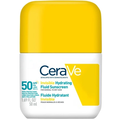 CeraVe Invisible Hydrating Fluid Sunscreen SPF 50 - 50 ml