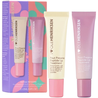 Ole Henriksen Sweet Macaron + Vanilla Bonbon Pout Duo 2 pcs (Limited Edition)