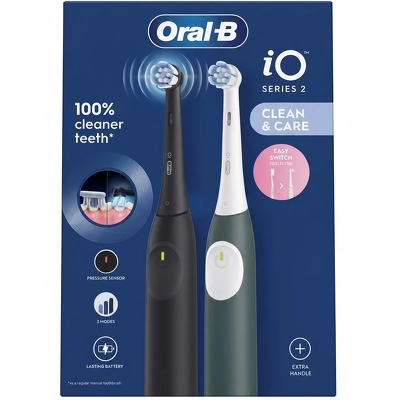 Oral-B iO2 Duo - Black & Green