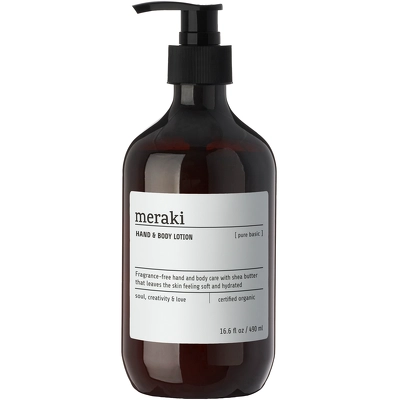 Meraki Hand & Body Lotion - Pure Basic 490 ml
