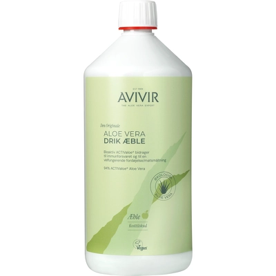 Avivir Aloe Vera Drik Æble 1000 ml