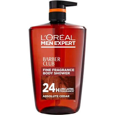 L'Oréal Paris Men Expert Barber Club Body, Hair & Beard Wash Shower Gel 1000 ml